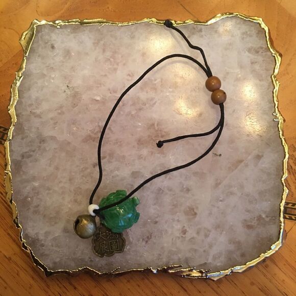 Charm Bracelet w Green Turtle, Bell and ... - Picture 3 of 10